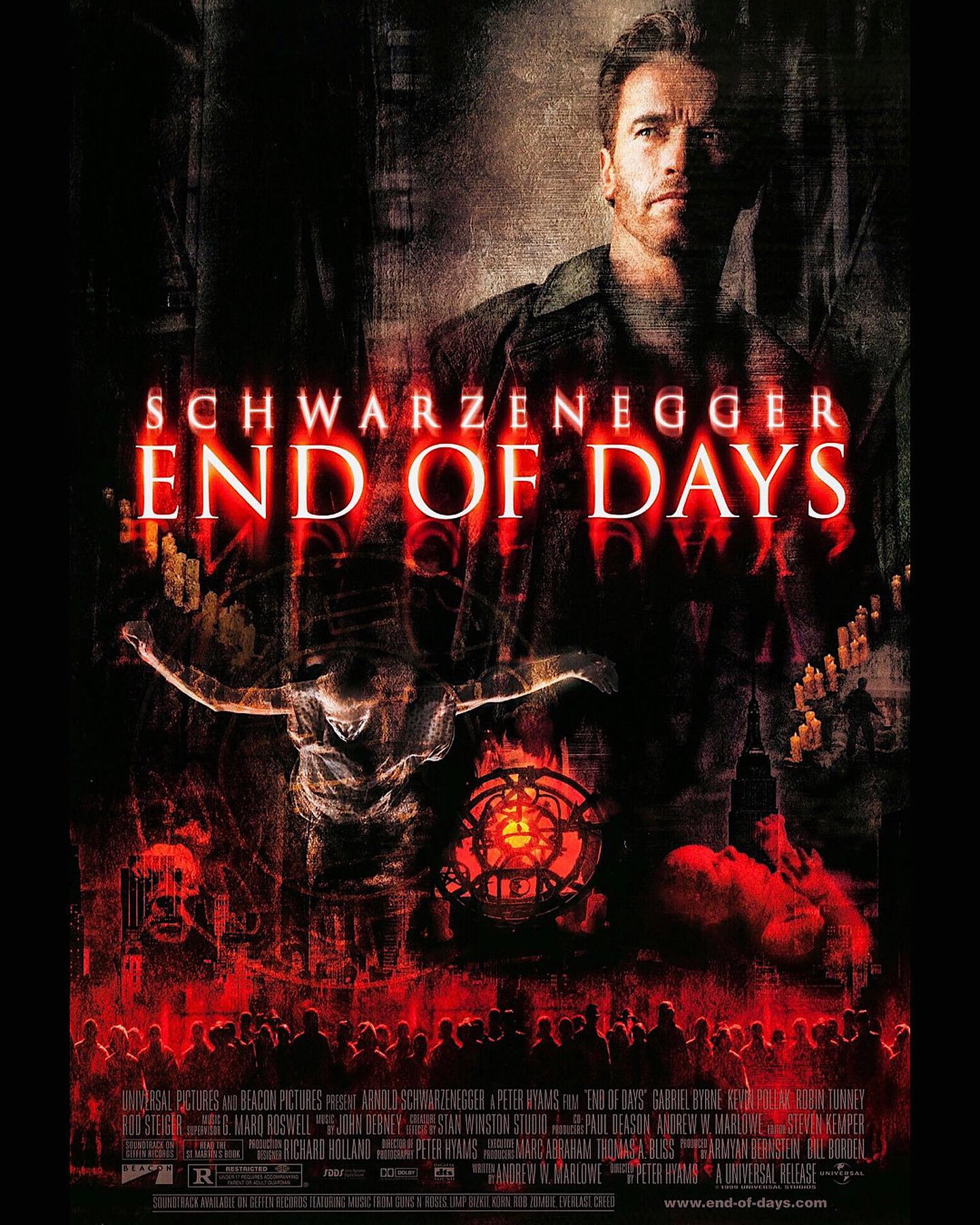 End of Days movie poster